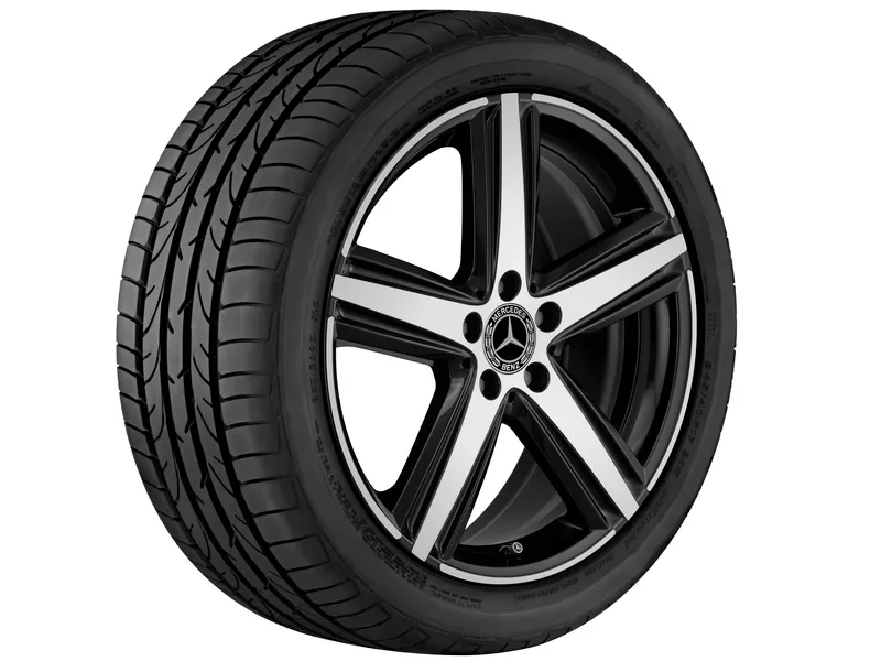 5-spoke wheel, 48.3 cm (19 inch), high-sheen cla250c4