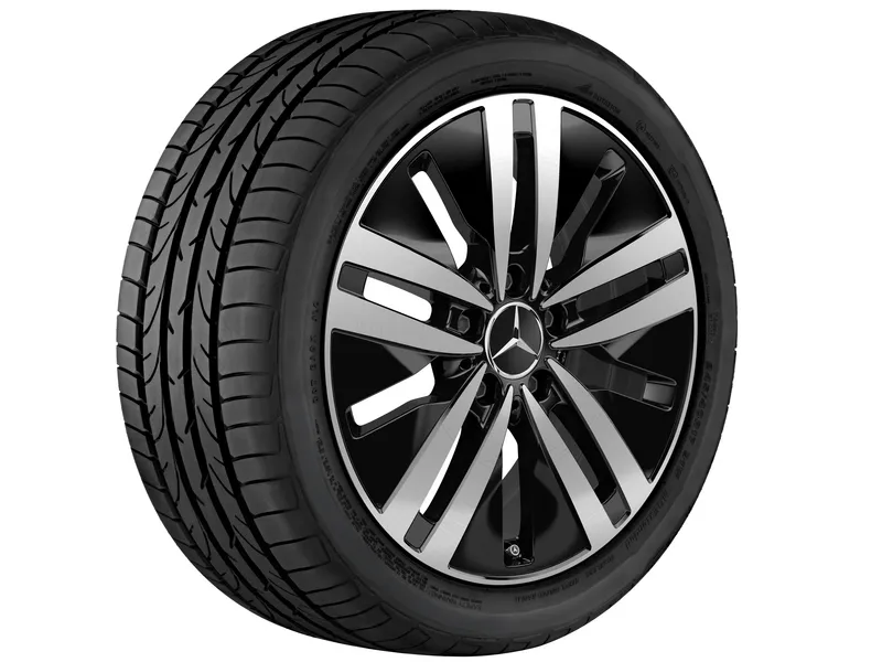 5-twin-spoke wheel, Aero, 43.2 cm (17 inch), high-sheen cla250c4