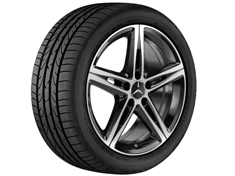 5-spoke wheel, 45.7 cm (18 inch), high-sheen cla250c4