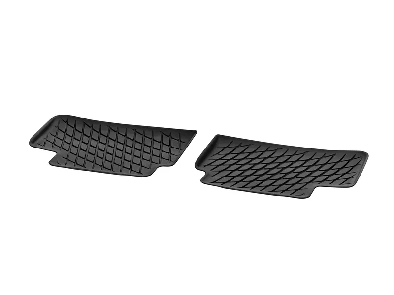 Floor mat trays, Dynamic Squares, rear, 2-piece cla250c4