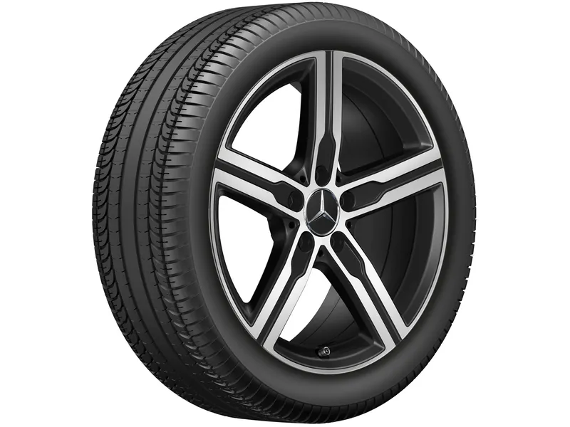 5-spoke wheel, 45.7 cm (18 inch), high-sheen cla250c4