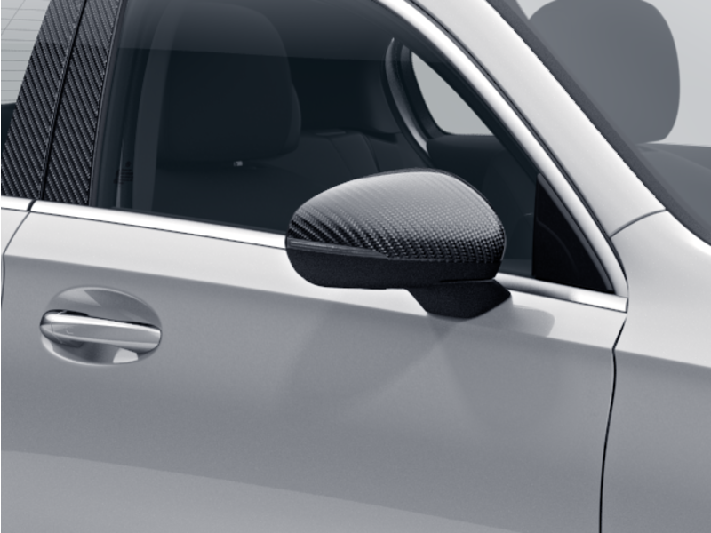 Exterior mirror cover, Carbon-Style cla250c4