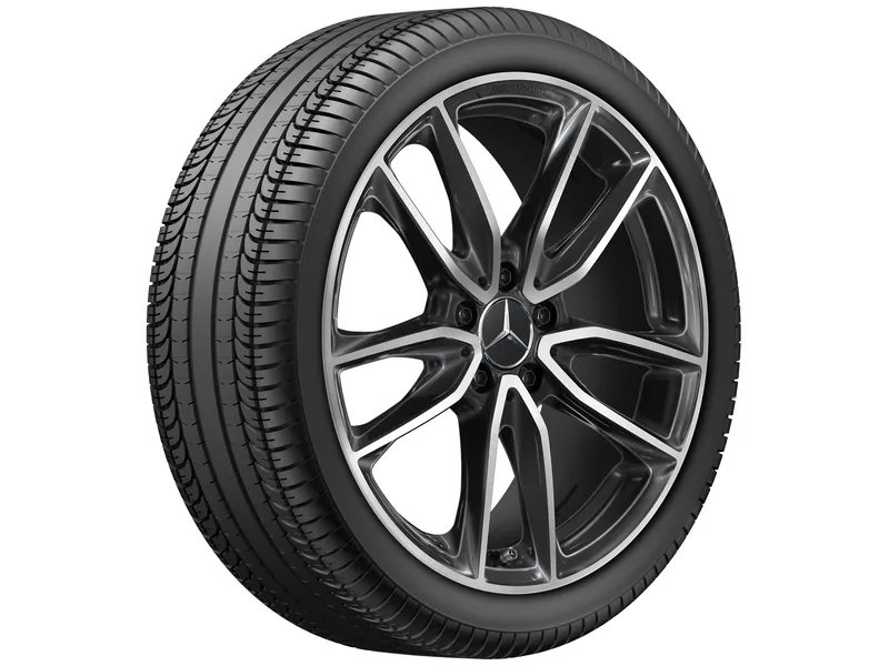 AMG 5-twin-spoke wheel, 48.3 cm (19 inch), high-sheen cla250c4