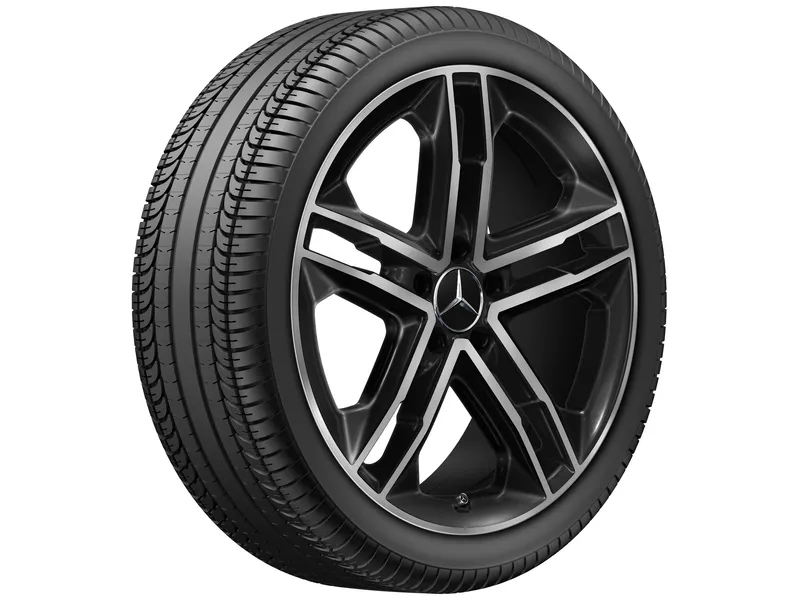 5-twin-spoke wheel, 48.3 cm (19 inch), high-sheen cla250c4