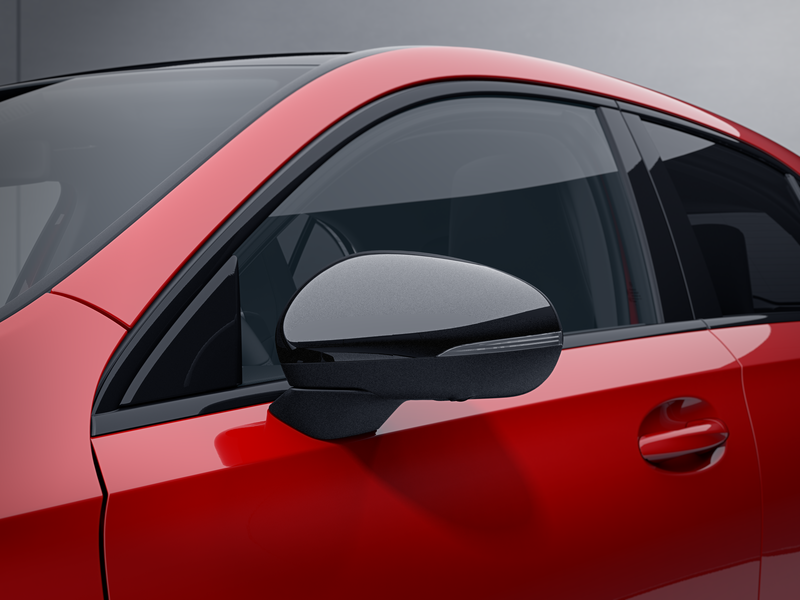Exterior mirror housing, 2-piece cla250c4