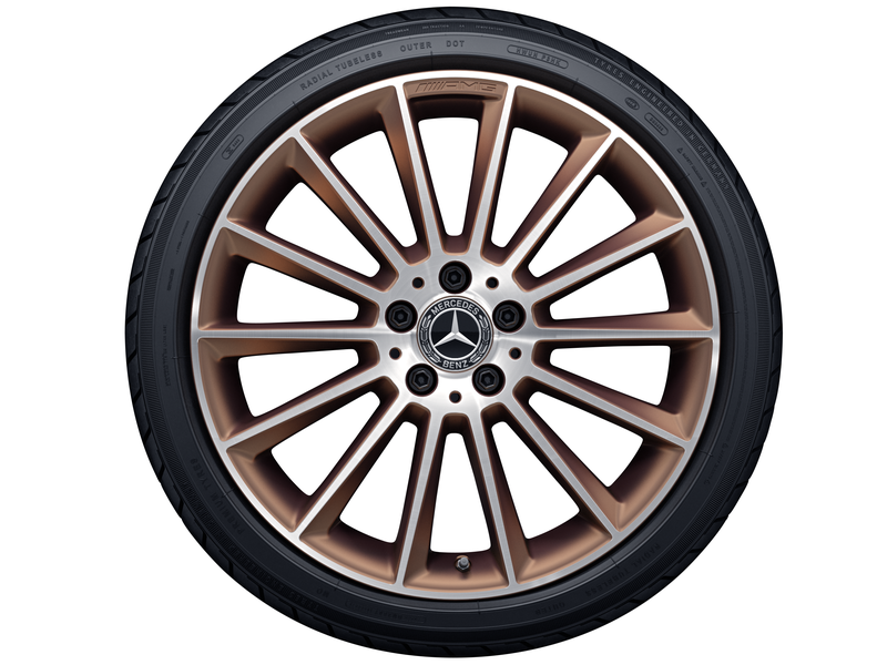 AMG multi-spoke wheel, 48.3 cm (19 inch), high-sheen cla250c4