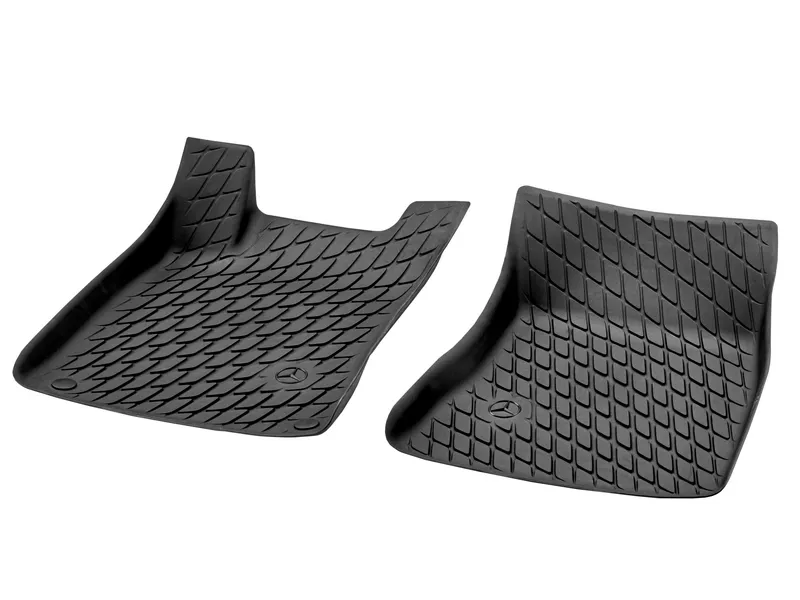 Floor mat trays, Dynamic Squares, driver’s/co-driver’s mat, 2-piece cla250c4