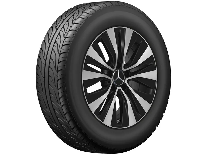 5-twin-spoke wheel, 43.2 cm (17 inch), high-sheen, Aero-optimised cla250c4