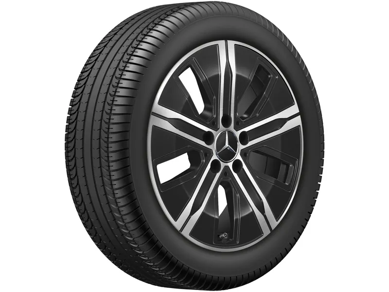 5-spoke wheel, Aero, 43.2 cm (17 inch), high-sheen cla250c4