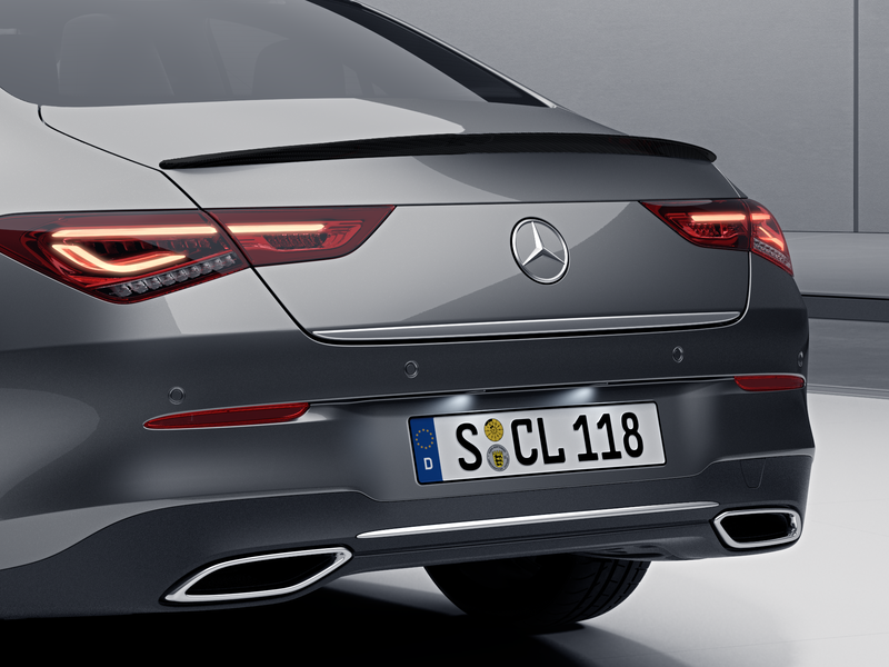 Rear spoiler cla250c4