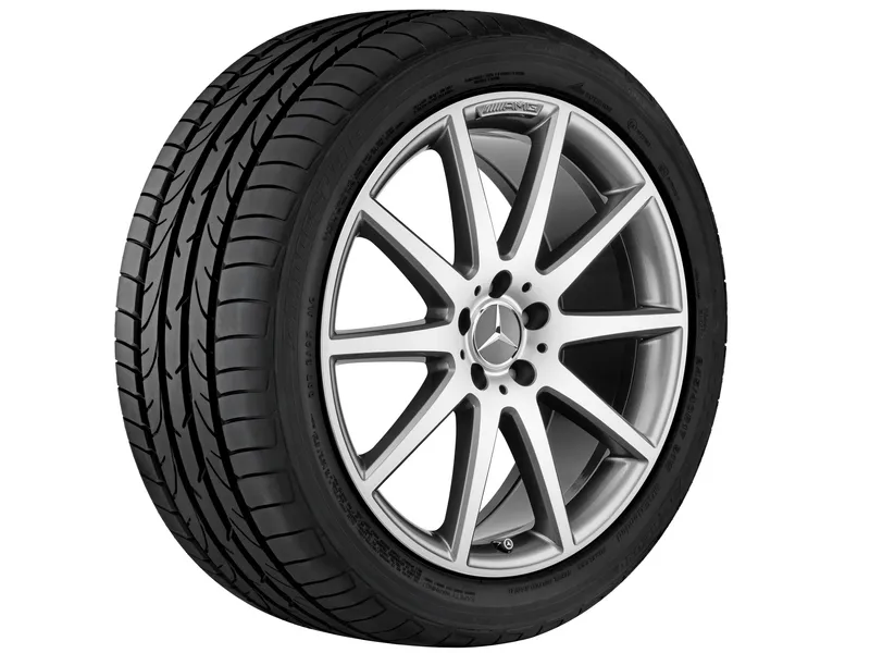 AMG 5-twin-spoke wheel, 48.3 cm (19 inch), high-sheen rim edge