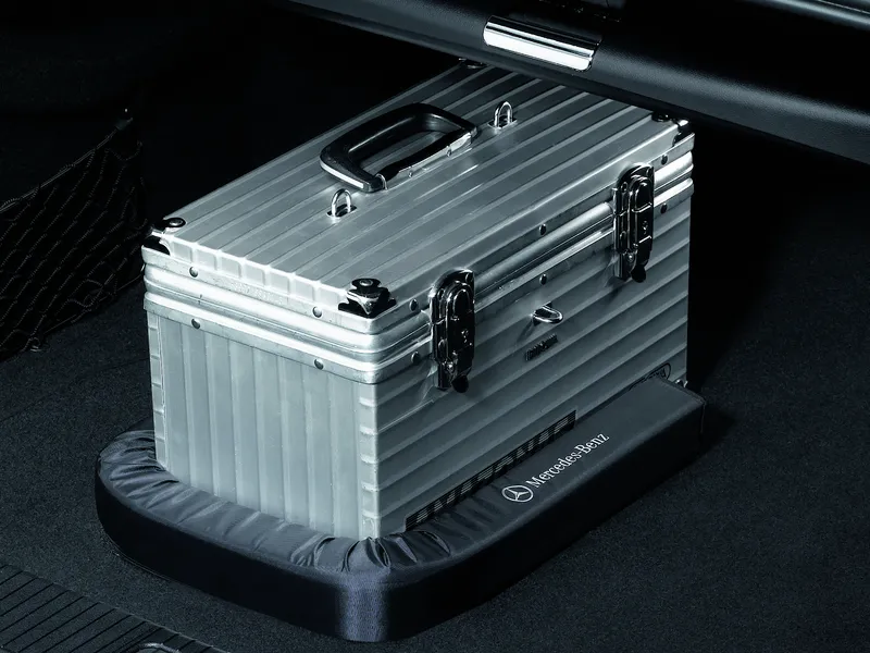 Luggage-securing feature cls450c4