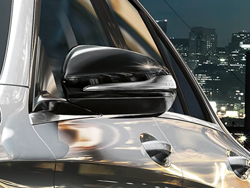 Exterior mirror housing, 2-piece cls450c4