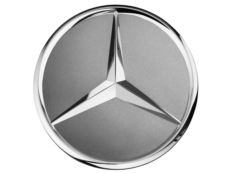 Hub cap, raised star cls450c4