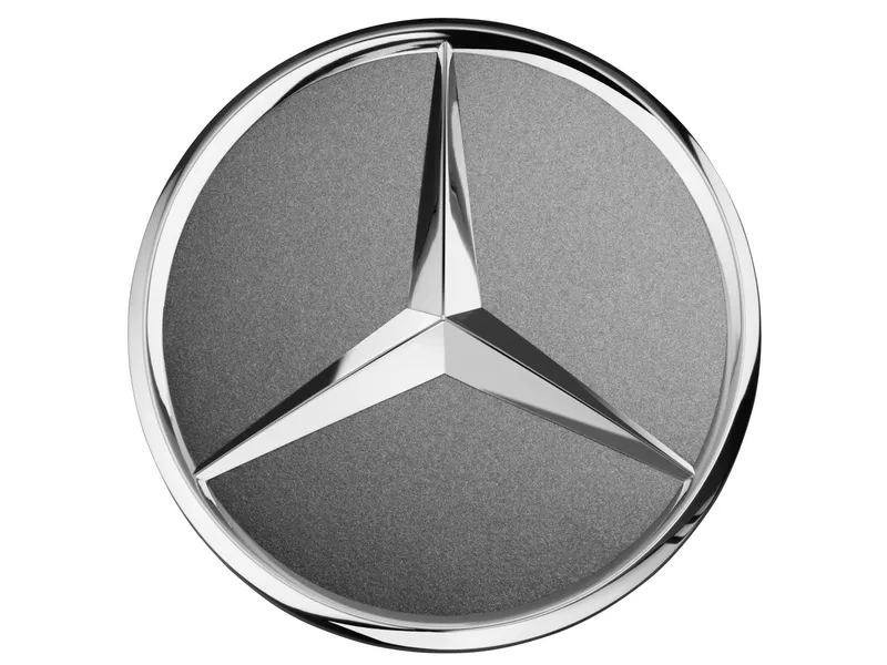 Hub cap, raised star cls450c4