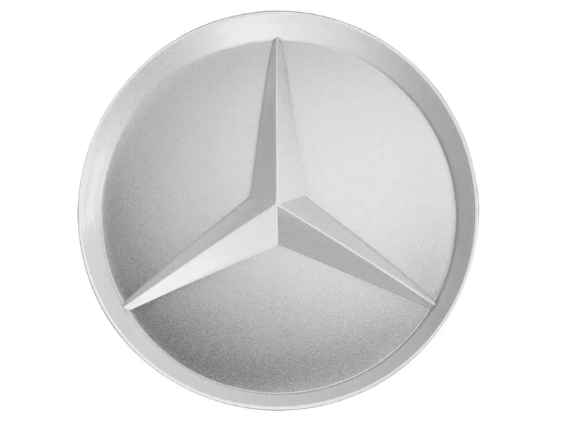 Hub cap, recessed star cls450c4