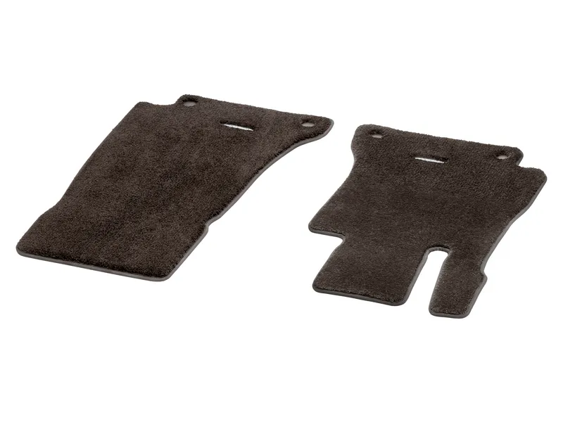 Velour floor mats EXCLUSIV, driver’s/co-driver’s mat, 2-piece cls450c4