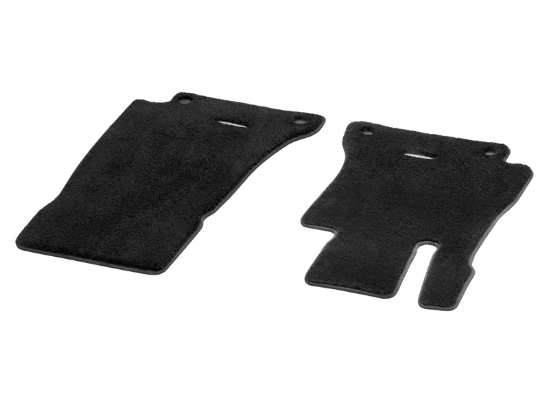 Velour floor mats EXCLUSIV, driver’s/co-driver’s mat, 2-piece cls450c4