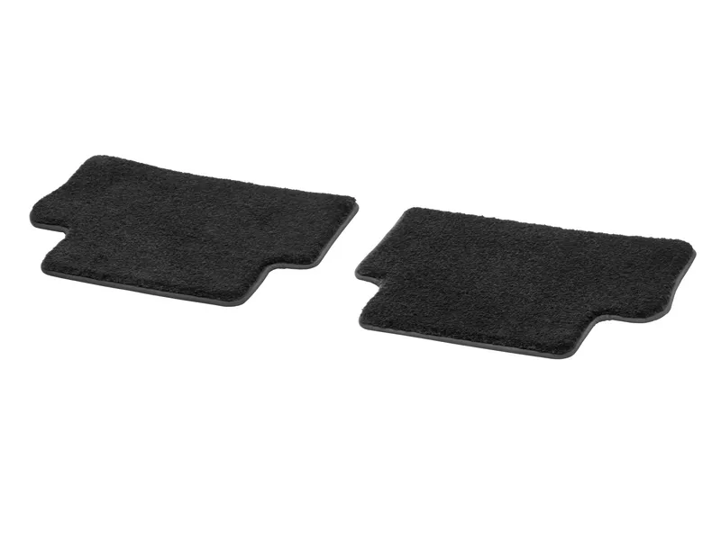 Velour floor mats EXCLUSIV, rear, 2-piece cls450c4