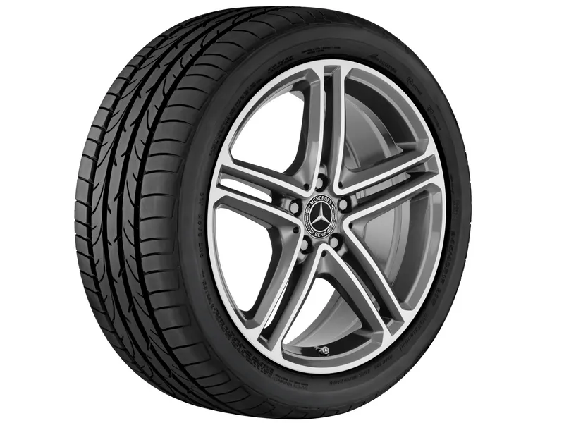 5-twin-spoke wheel, 48.3 cm (19 inch), high-sheen cls450c4