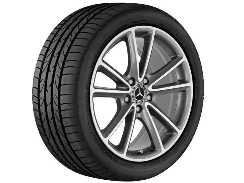 5-twin-spoke wheel, 45.7 cm (18 inch), high-sheen cls450c4
