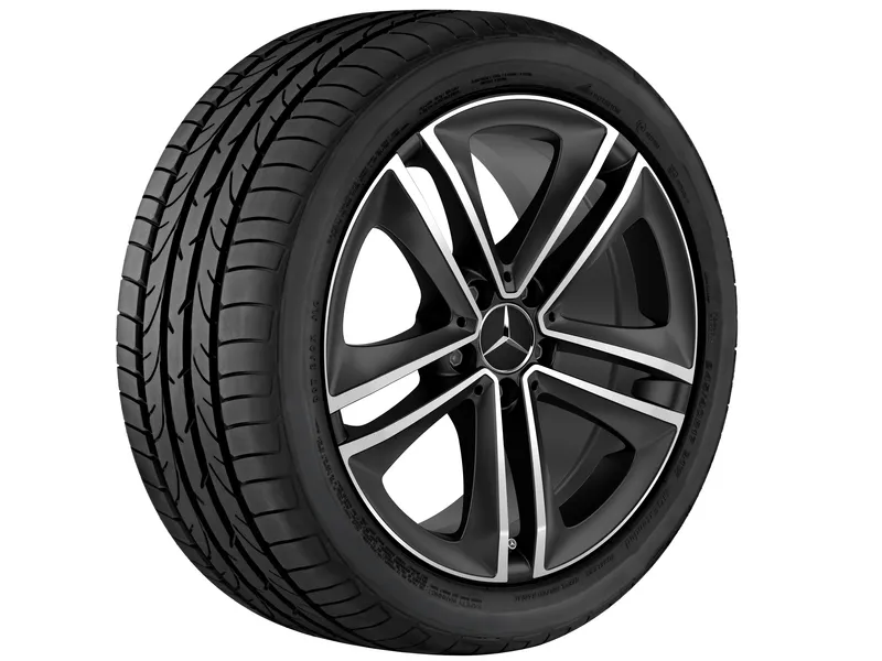 5-twin-spoke wheel, 45.7 cm (18 inch), high-sheen cls450c4