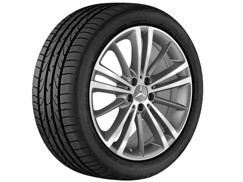 5-twin-spoke wheel, with additional spokes, 48.3 cm (19 inch), high-sheen cls450c4