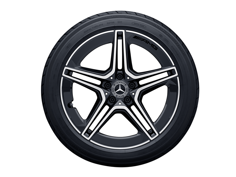 AMG 5-twin-spoke wheel, 48.3 cm (19 inch), high-sheen cls450c4