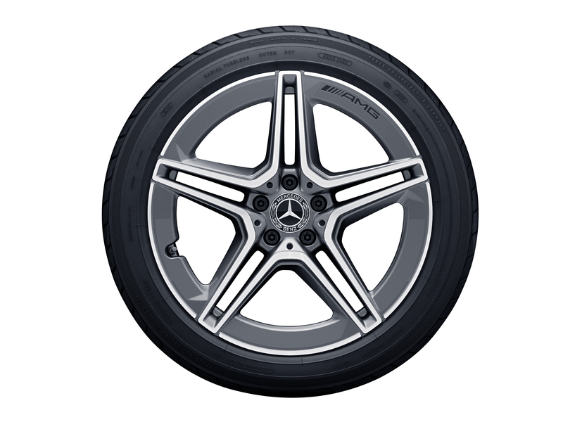 AMG 5-twin-spoke wheel, 48.3 cm (19 inch), high-sheen cls450c4