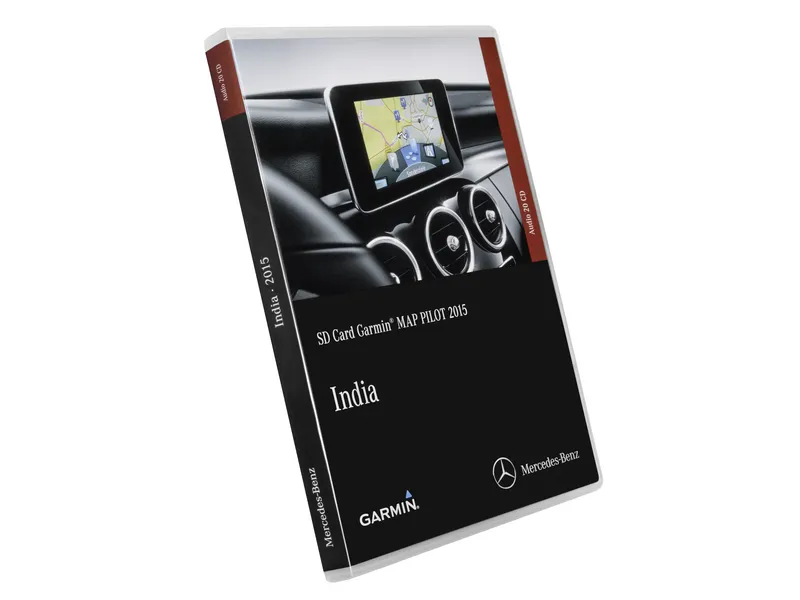 Garmin® MAP PILOT, navigation module SD card, India, for retrofit