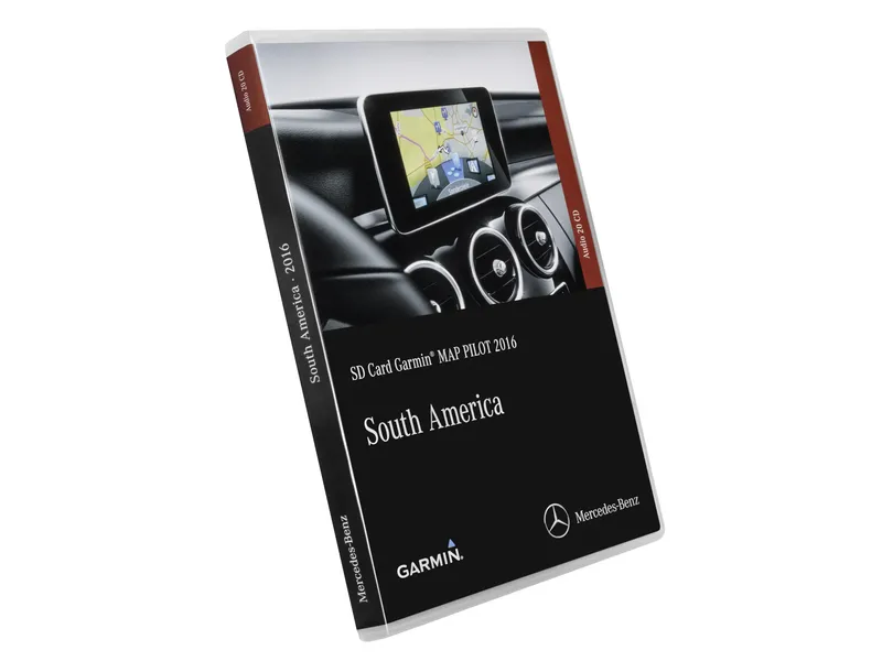 Garmin® MAP PILOT, navigation module SD card, S America, for