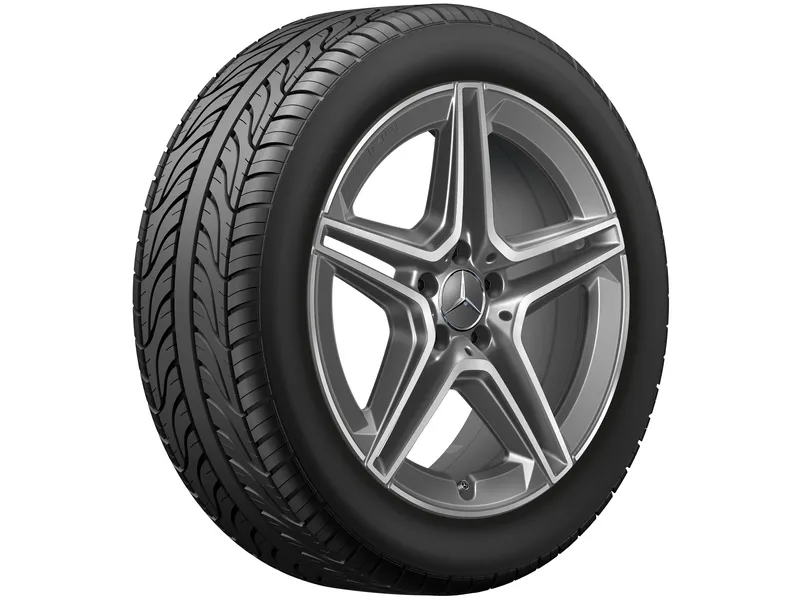 AMG 5-twin-spoke wheel, 48.3 cm (19 inch), high-sheen | 2021 AMG