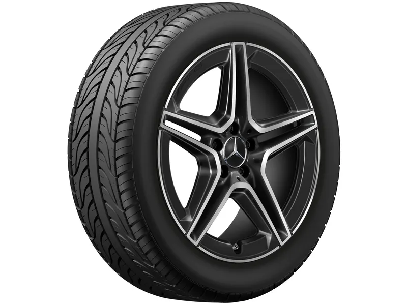 AMG multi-spoke wheel, 53.3 cm (21-inch), high-sheen rim