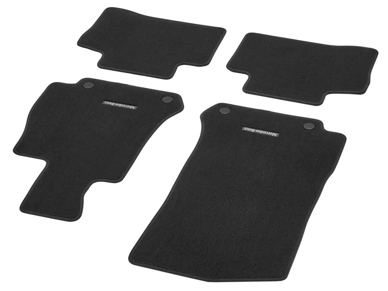 Velour floor mats CLASSIC set 4 piece 2021 GLC 300 4MATIC SUV Mercedes Benz USA