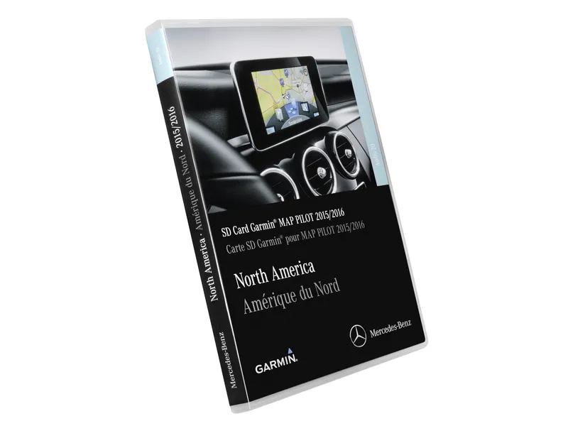 Garmin® MAP PILOT, navigation module SD card, N America, for retrofit Code 357 (EG9), models with pre-inst. Code 355 (EV5) glc300w4