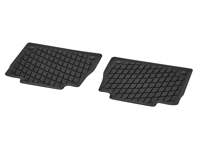 All-season floor mats Dynamic Squares, rear, 2-piece | 2021 GLE 350 4MATIC  SUV | Mercedes-Benz USA