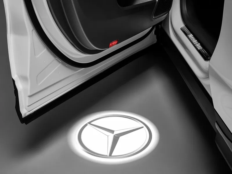 LED logo projector, Mercedes star gle350w