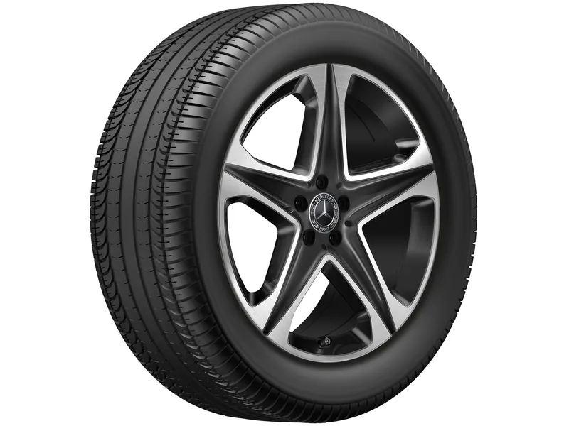 5-spoke wheel, 50.8 cm (20 inch), high-sheen gle450w4