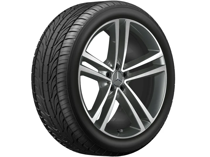 5-twin-spoke wheel, 53.3 cm (21-inch), high-sheen gle450w4