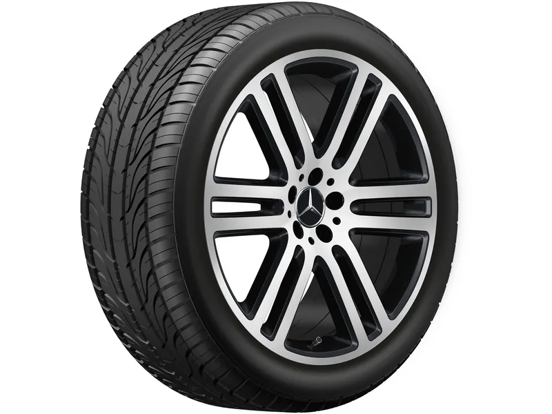 6-twin-spoke wheel, 53.3 cm (21-inch), high-sheen gle450w4