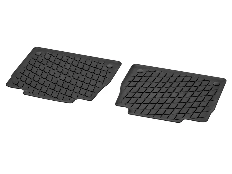 All-season floor mats Dynamic Squares, rear, 2-piece gls450w4