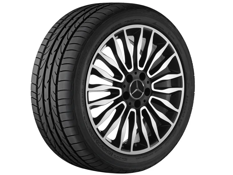 Multi-spoke wheel, 45.7 cm (18-inch), high-sheen c300c