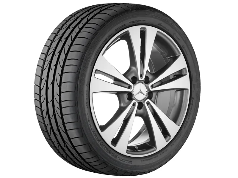 5-twin-spoke wheel, 48.3 cm (19-inch), high-sheen c300c