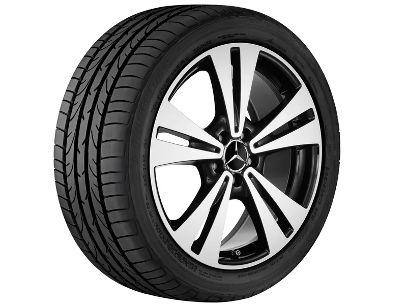 5-twin-spoke wheel, 48.3 cm (19-inch), high-sheen c300c