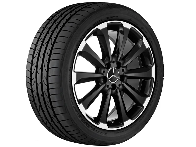10-spoke wheel, 48.3 cm (19-inch), high-sheen rim edge c300c