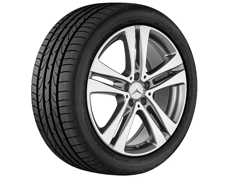 5-twin-spoke wheel, 48.3 cm (19-inch), high-sheen c300c