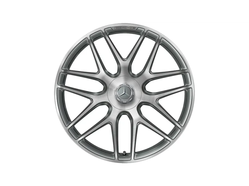 AMG forged wheel in cross-spoke design, 48.3 cm (19-inch), high-sheen cla250c