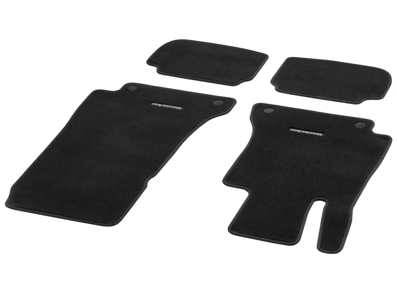 Velour floor mats Classic, set, 4-piece e450a4