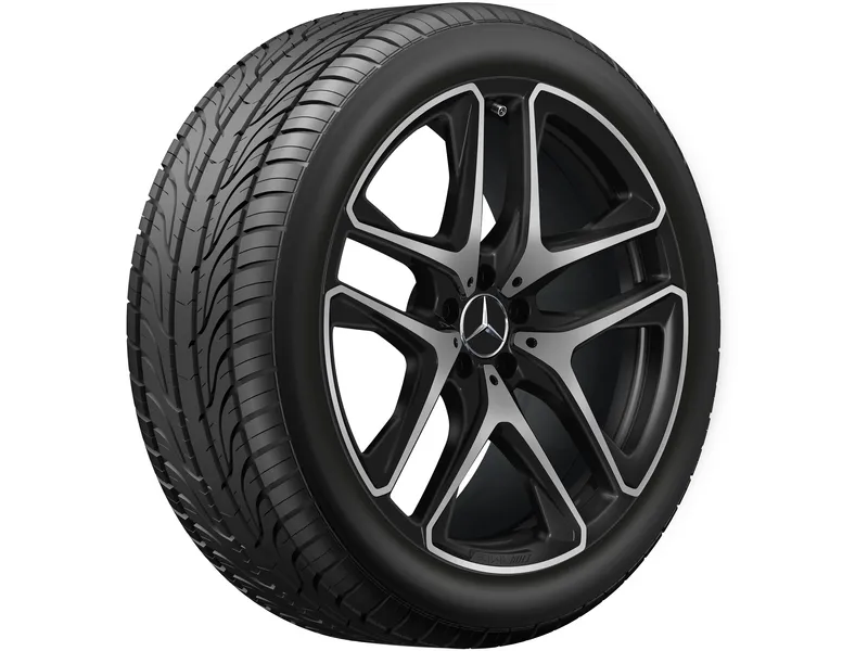 AMG 5-twin-spoke wheel, 53.3 cm (21-inch), high-sheen gle53c4
