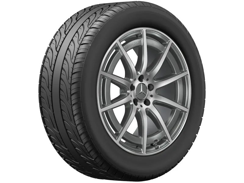 AMG 5-twin-spoke wheel, 53.3 cm (21-inch), high-sheen | 2024